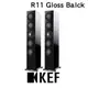 英國 KEF R11 Gloss Balck 旗艦三路分音座地揚聲器 全新12代Uni-Q 同軸共點單元 鋼琴黑 台灣公司貨