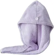 BIUDECO Soft Material Hair Drying Cap Absorbent Cap for Fast Dry Lightweight and Portable for Wet Hair