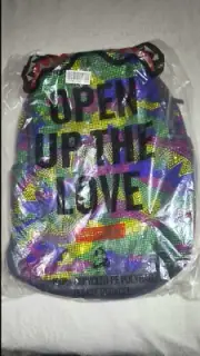 SPRAYGROUND TRINITY INVERTED REALITY BACKPACK-Multicolor Crystal (NEW WITH TAGS)