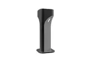 SHU Garden Bollard Light 11W Square Dark Grey 3000K IP65 H300mm 2 Diffuser 540LM