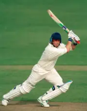 Ashley Metcalfe batting for Yorkshire during their Benson & H- Old Cricket Photo