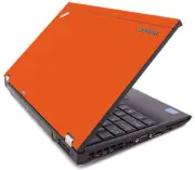 ORANGE Vinyl Lid Skin Cover Decal fits IBM Lenovo ThinkPad X220 X230 Laptop