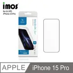 IMOS 蘋果 IPHONE15 PRO 6.1吋 2023 (2.5D高透)超細黑邊康寧玻璃貼 (AGBC)