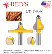 REDS Y91210-8 - Thumbnail 2 Piece set Handrail Router Bit Set 1/2" Shank