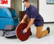 3M Red Buffer Pad 5100 24" (Case of 5)