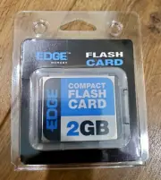 EDGE Tech 2GB Digital Media CompactFlash Card