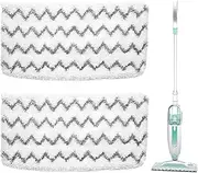 Proxima Direct 2 Pack Steam Mop Replacement Pads Compatible with Shark Steam Mop S1000 S1000A S1000C S1000WM S1001C, Reusable Stem Mop Pad Microfiber & Washable Soft Steam Cleaner Pad