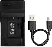 LI-70B USB Charger for Olympus D-700, D-705, D-710, D-715, D-745, FE-4020, FE-4040, FE-5040, VG-110, VG-120, VG-130, VG-140, VG-145, VG-150, VG-150, VG-130 600, X-9 40, X-990 Camera and More