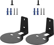 Speaker Wall Mounts, Soundbar Mounting Shelf - Double Surround Sound Speaker Brackets,Speaker Wall Mount, Sturdy Bookshelf for Study Room