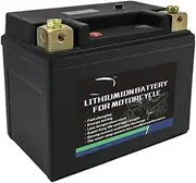 4L-BS 12V 2Ah Li-ion Motorcycle Battery 160CCA High Performance Starter Battery Compatible with Polaris Scrambler, Sportsman, Honda Scooters, Yamaha, etc. 12V Motorcycles(4L-BS L Positive)