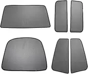 Car Sun Visor for Tesla for Model X 2019 2020 2021 2022 2023 Skylight Blind Shading Net Front Glass Roof Sunshade Car Window(MX-GA33L ABCD)