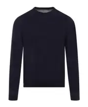 Kiton Knitted Crewneck Pullover M Black