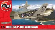 [Airfix] 1:72 Scale Curtiss P-40B Warhawk Military Aviation Plastic Model Kit