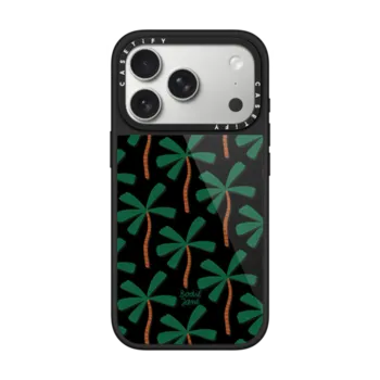iPhone 17 Pro Glaze Case MagSafe Compatible Palm Trees