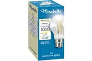 Mirabella Led Gls Filament Bayonet Cap 8w 1000lm Warm White Globe Each