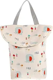 Household Diaper Pouches Diaper Bag Organizer Pouch Handle for Baby Portable Nappy Pouch Waterproof for Daily Use