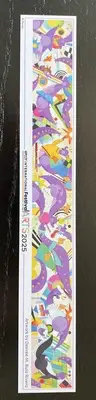 Disney World Epcot Festival of the Arts 2025 Mural Bookmark Figment