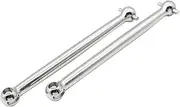 [Generic] 2pcs RC Car Drive Shaft Set 1/12 RC Car Accessory for Wltoys 124008 124010 Easy to Install