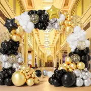 Bonropin 152pcs New Years Balloons Arch Garland Kit, New Years Eve Party Supplie