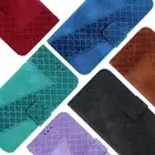 Emboss Leather Wallet Phone Case For Samsung Note 10 20 A42 A51 A91 A81 A71