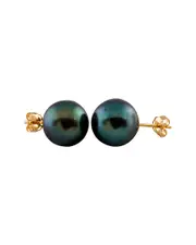 Splendid Pearls 14K 10-10.5mm Pearl Earrings