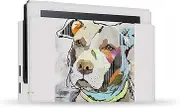 Official Michel Keck Pitbull Art Mix Vinyl Sticker Gaming Skin Decal Cover Compatible with Nintendo Switch Console & Dock