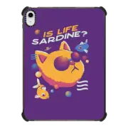 iPad 10.9-inch (10th gen) iPad Impact Case Vaporwave Cat