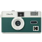 Kodak Ultra F9 Vintage Retro 35mm Film Camera Flash Analog Wide Angle Green