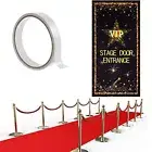 2x15 Feet Red Aisle Runner Carpet Event Runner Rug for Indoor Outdoor Wedding