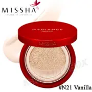 MISSHA Radiance Perfect Fit Cushion 15g SPF30 PA++ 15g #N21 Vanilla BB Cushion