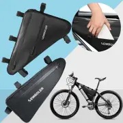 Large Capacity Bicycle Bag MTB Frame Bag Triangle Pouch Rainproof Waterproof Bag