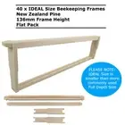 40 x Ideal Size Unassembled Beekeeping Frames Bee Hive Frame Timber Wood Beehive