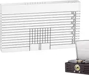 Azimuth Gauge - Acrylic Azimuth Ruler Alignment Block,Adjustment Ruler Compact Tracking Angle Block -for Record -Player