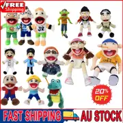 Jeffy Hand Puppet Boy Joseph Cody Soft Plush Toy Doll Removable Mouth Kids-Gift*