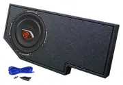 Rockville 12" Subwoofer+Sub Enclosure Box For Dodge 2002- Current Quad Cab