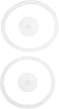 SHOWERORO 2 Sets Universal Silicone Mug Lid Replacement Sealing Plugs And Rings Insulated Cup Cover Plugs For Hot Water Bottles Drip-proof Set
