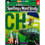 180 DAYS OF SPELLING AND WORD STUDY FOR SIXTH GRADE: PRACTICE, ASSESS/SHIREEN PESEZ RHOADES【禮筑外文書店】
