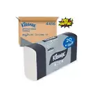 Kleenex 4456 Compact Hand Towel Folded - White Carton (20 Pks)- Free Postage