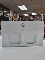 GOOGLE NEST WIFI AC2200 DUAL-BAND MESH WIFI SYSTEM (2 PACK)
