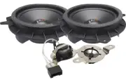 PowerBass Autosound OE Series OE65C-TY 2Way Component Speaker Toyota Plug N Play