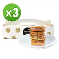 在飛比找momo購物網優惠-【品鮮生活】法式青蔥牛軋餅 禮盒組x3(15片/180g)