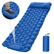 Outdoor Self Inflatable Mattress Camping Sleeping Mat Bed Hiking Air Pad Single