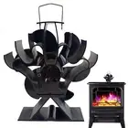 Mini Stove Fan Heat Powered Fireplace Fan Log Wood Burner Eco-fan Fireplace Fan