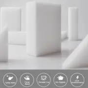 Eraser Sponge Office Bathroom Cleaning Sponges 10x6x2cm F0R2