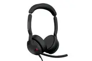 Jabra Evolve2 50, USB A, Stereo, UC, Active Noise Cancellation (ANC), Bluetooth Pairing, 4 Microphones for Audio Quality, Busylight, Call Management