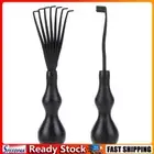 Hair Comb Cleaning Tool Mini Comb Cleaning Rake for Cleaning Comb (Black)