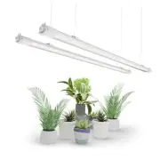 VG80, 4ft Led Grow Lights for Indoor Plants, 5000K Full Spectrum, 2x4