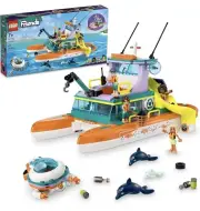 LEGO® Friends Sea Rescue Boat 41734 Building Toy Set for Boys & Girls Ages 7+