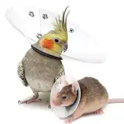 KVP Elizabethan Bird Saf-T E-Collar Avian Cone Neck Collar 1.25"-2" 4"Diameter