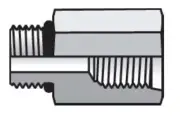 Parker 8-6 F5OG5-S SAE Adapter 8 SAE-ORB Male X 6 SAE-ORB Female Steel